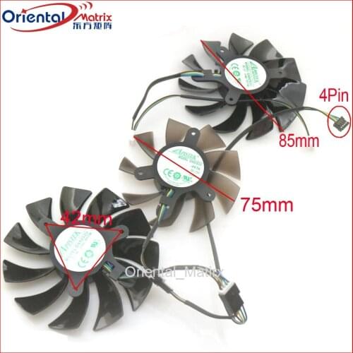 3pcs/lot GA92S2U GA82S2U DC12V 4Pin VGA Fan For ZOTAC RTX3060 3060ti 3070 3080 3090 Apocalypse OC Graphics Card Cooling Fan