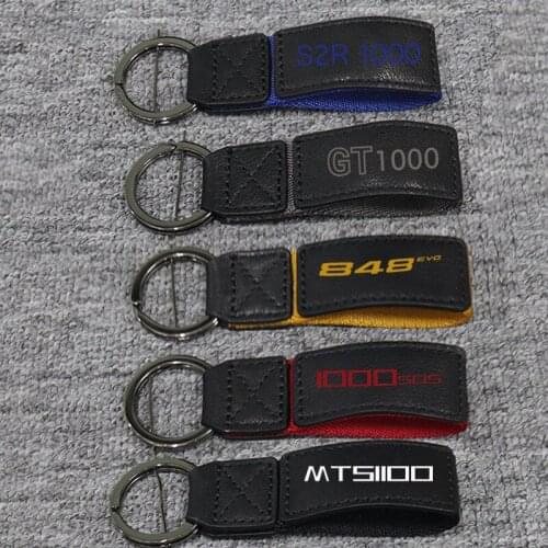 3D Key Holder Chain Collection Keychain For Ducati S2R 1000 MTS1100/S MTS 1000 SDS 848 EVO GT 1000 Motorcycle Key