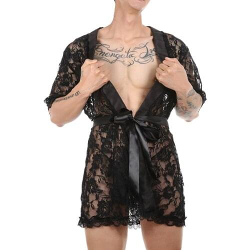 CLEVER-MENMODE Men's Long Robes