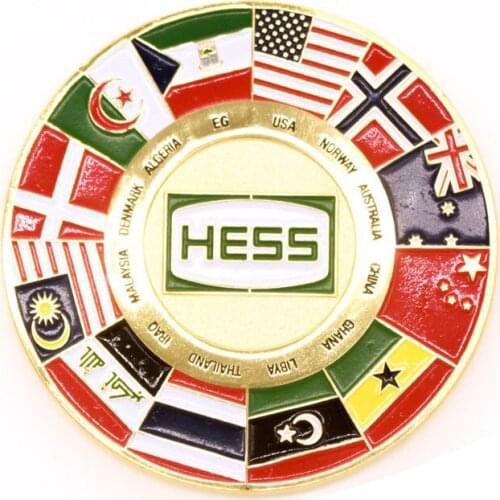 Custom Enamel United Nation Flag Souvenir Coin cheap custom paint color coins