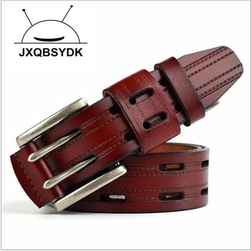 JXQBSYDK Leather Belts For Men