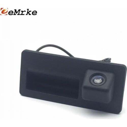 EEMRKE CCD Trunk Handle Camera HD Night Vision Car Reverse Camera for Skoda Yeti 5L7 2013 2014 2015 2016