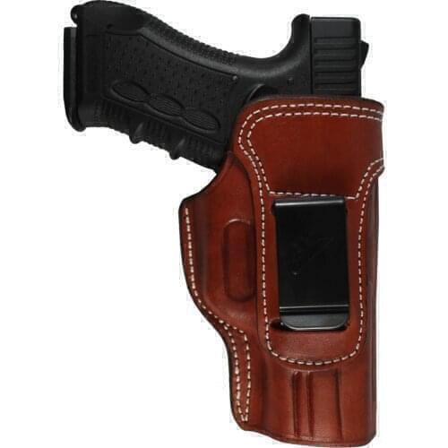 YT HOBBY For Browning Hi Power Left Or Right Hand Concealed Carry IWB Real Leather Handmade Pistol Firearm Gun Holster