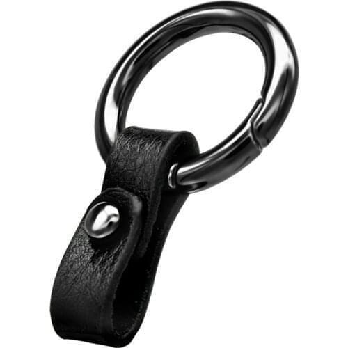 Leather+Metal Car-Styling Keychain Car And Home Key Ring Holder Housekeeper For Nissan Bmw Honda Skoda VW KIA Hyundai Toyota