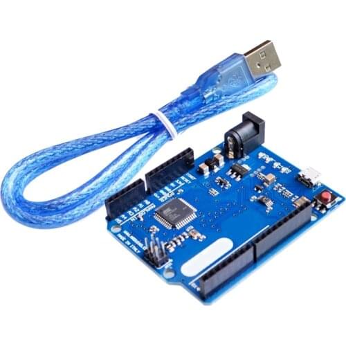 Leonardo R3 Microcontroller Atmega32u4 Development Board With USB Cable Compatible for arduino DIY Starter Kit