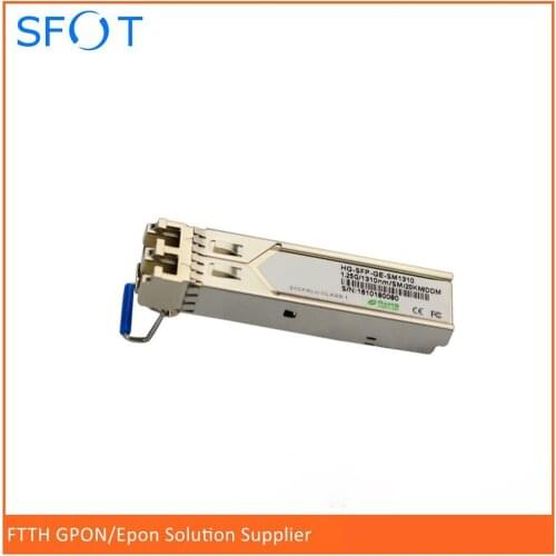 SFP module 1.25G single mode dual fiber 20km LC port apply to switch