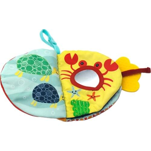 Soft Baby Cloth Books Washable Early Learning Activity for Babies Toddler