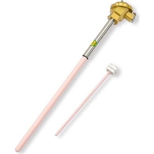 Platinum-rhodium thermocouple S-type corundum ceramic thermocouple temperature sensor