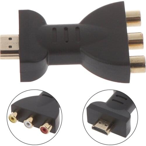 HDMI to RGB RCA Component Converter AV Digital Signal HDMI To 3 RCA Audio Adapter Component Converter