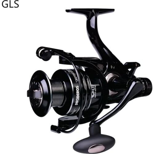 GLS 2021 NEW Fishing Reel 19KG Max Drag Spinning Reel 5.2:1 4.7:1 Metal Spool Carp Fishing Wheel