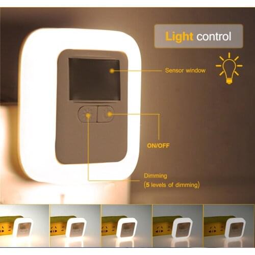 LED Motion Sensor Night Light Plug-in Lights Sound and Light Remote Control Lamp Closet Aisle Decor Staircase Closet