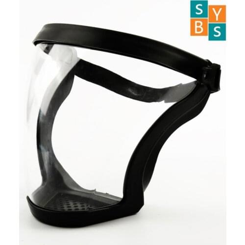 Full Face Shield Kitchen Transparent Shield Home Oil-splash Proof Eye Facial Anti-fog Head Cover Safety Glasses For Indoor Out