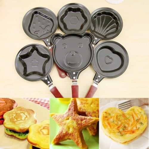 1PCS Egg Frying Pancakes Kitchen Pan with Stick Housewares Mini Pot DIY 5 Types sartenes antiadherentes durables
