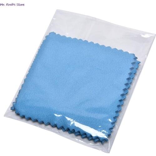 10Pcs Silver Jewelry Cleaning Cloth Wipe Polishing Cloth Silver Ornaments Cloth Useful Jewelry Tools