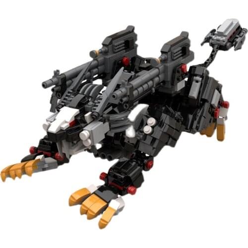 1300Pieces MOC Mecha Model Small Particle Building Blocks Educational Toy