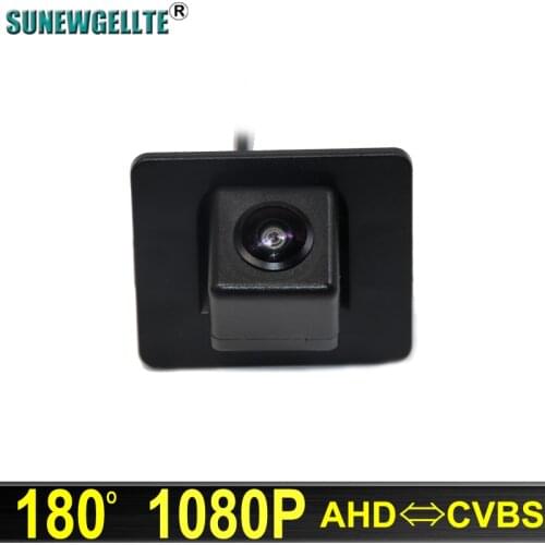 180° 1080P HD AHD Vehicle Car Rear View Reverse Backup parking Camera For Mazda 3 Mazda3 Axela BM Sedan 2014~2018