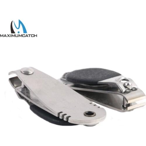 Maximumcatch 2 Pieces Clipper Nipper Stainless Steel Multi Function Fishing Line Clipper Nipper Fishing Tool