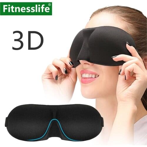 Sleeping Eye Mask for Sleep 3D Eye Cover Shade Soft Travel Rest Eye Patch Band Blindfolds Upgrade Wholesale for Women Man
