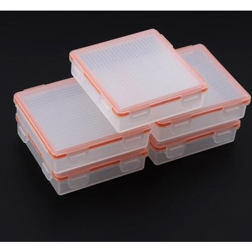 5pcs New Soshine Portable Hard Plastic Case Holder Storage Box with Waterproof IP66 for 4x 18650 Batteries
