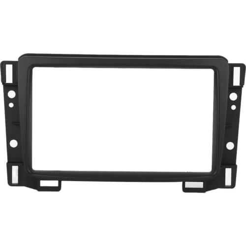 2 Din 7Inch Car Stereo Radio Fascia DVD Navigation CD Panel Dash Frame Mount Installation Trim Kit for Chevrolet SAIL 2010