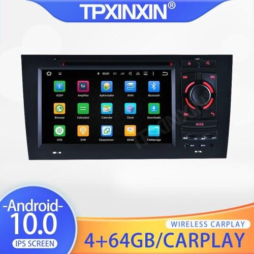 For AUDI Q5 A4 B8 2009 2010 2011 -2015 Android 10 Car Radio Multimedia Video DVD Player Navigation HeadUnit GPS 2 din Accessries