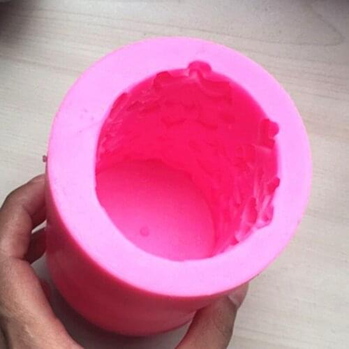 C513 three-dimensional window candle mold manual soap mould