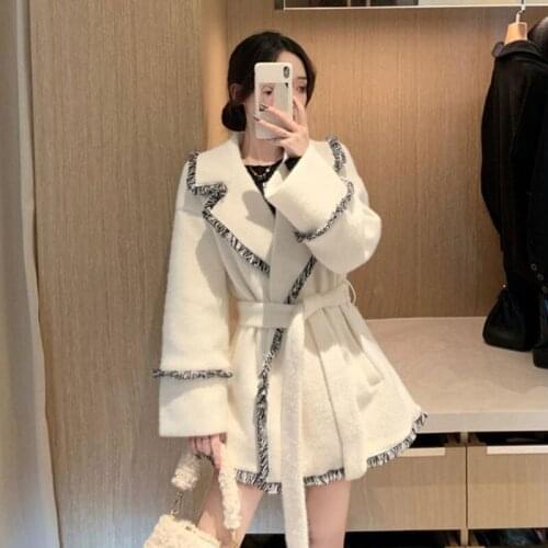 Женские пальто с поясом DANWEIHONG China At AliExpress