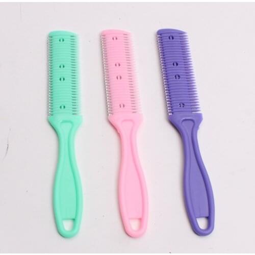 Double Sides Hair Razor Comb Cutter Cutting Thinning Shaper Haircut Grooming Men Women Hair Trimmer Removing Tool 6101