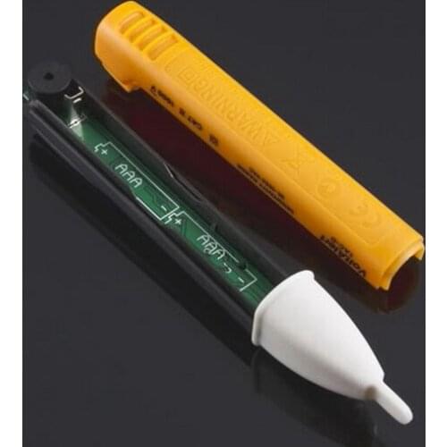 200 pieces Electrico digital Voltaje Detector Pen Non-Contact AC Volt Voltage Tester Voltimetro Sensor Tester