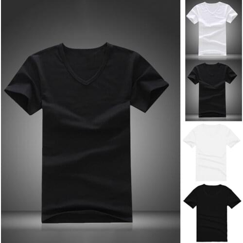 Man Summer Super soft white T shirts Men Short Sleeve cotton Modal Flexible T-shirt white color Size Basic casual Tee Shirt Tops