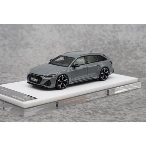 Motorhelix 1:64 Audi RS6 canister station wagon Resin Diecast Collection of Simulation Alloy Car Model Children Toys