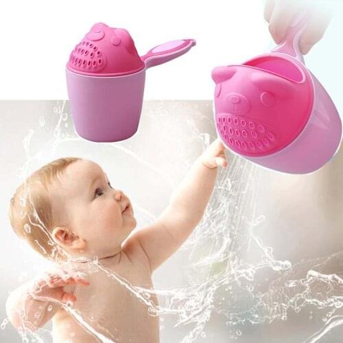 Summer Bear Kids Baby Shampoo Shield Shower Cup Cap Visor Hat Brands Baby Bath Toys Tub Bath Products Care for Children