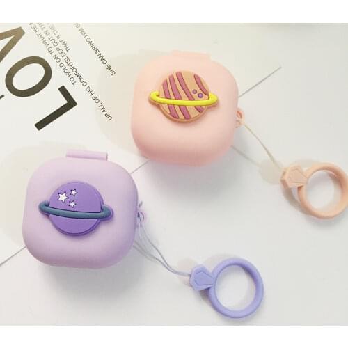 For Samsung Galaxy buds live /Galaxy buds PRO Cases Cartoon Space series Earphones Cover Silicone Anti-fall Protector Cover