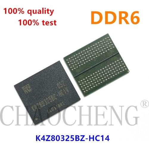 1piece)100% test K4Z80325BC-HC14 K4Z80325BC-HC16 K4Z80325BC HC14 K4Z80325BC HC16 BGA Chipset