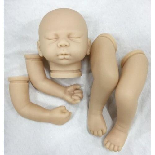 Reborn Doll Kits for 20inches Soft Vinyl Reborn Baby Dolls Accessories for DIY Realistic Toys for DIY Reborn Dolls Kits