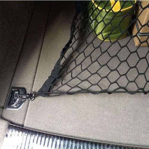 Car Styling Rear Cargo Trunk Storage Net Bag For Hyundai Tucson Veloster Santa Fe Veracruz Mistra Rohens AZERA Avante