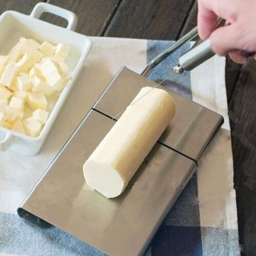 Stainless Steel Cheese Cutter Multipurpose Easy to cut Durable for Cutting Cheese Vegetables Sausage ALI88