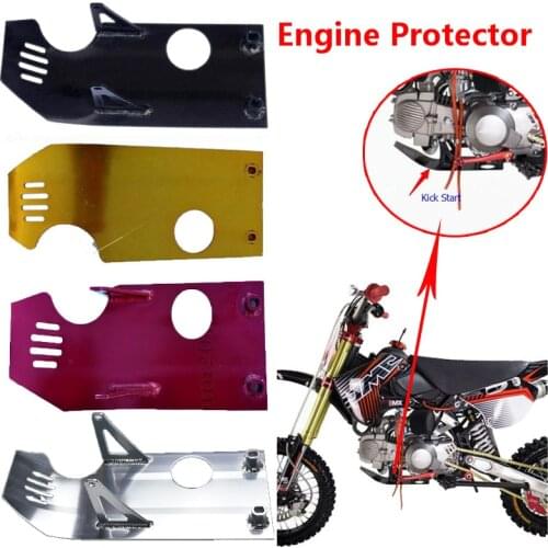 TDPRO Dirt Bike Protector Skid Plate Guards New Motorcycle Skid Plate Guard For Moto Go Kart XR50 CRF50 XR CRF 70cc 110cc 125cc