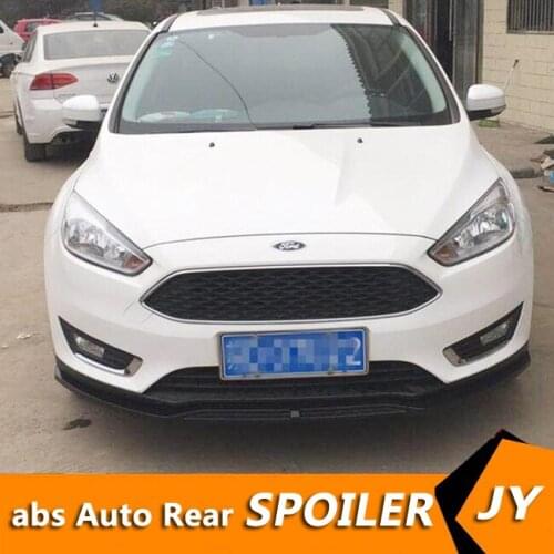 For Ford Focus ABS Rear Bumper Diffuser Protector For 2016-2018 Focus Body kit bumper rear Front shovel lip rear spoiler