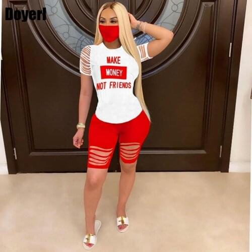 Casual Tracksuit Women Set Clothing Plus Size 2 Piece Sets Womens Outfits Summer Biker Shorts Sweat Suits Women Matching Sets