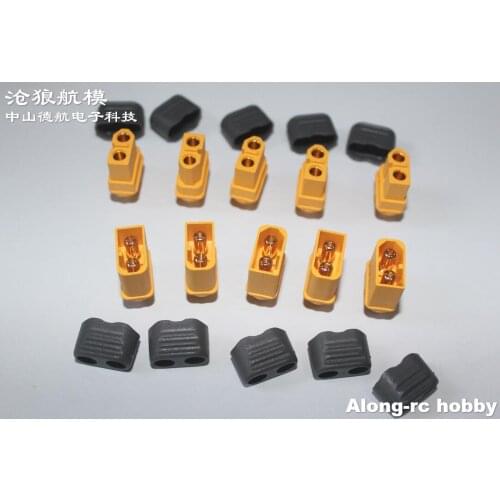 Free shipping 10 PAIRS AMASS XT60-F XT60 PLUG for DIY airplane hobby plane RC model RC airplane diy rc plane