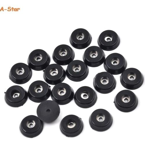 20pcs/lot Rubber Table Chair Furniture Feet Leg Pads Tile Floor Protectors 18x15x5mm
