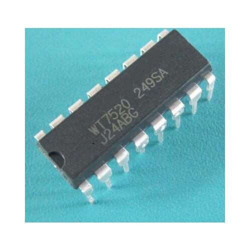 5pcs/lot WT7520 7520 DIP-16 In Stock