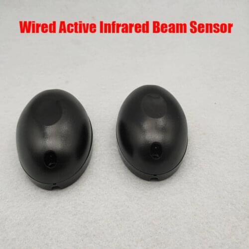 Wired Active Infrared Sensor Single Beam Anti-Rain/Fogdust/Worms Alarm Detector