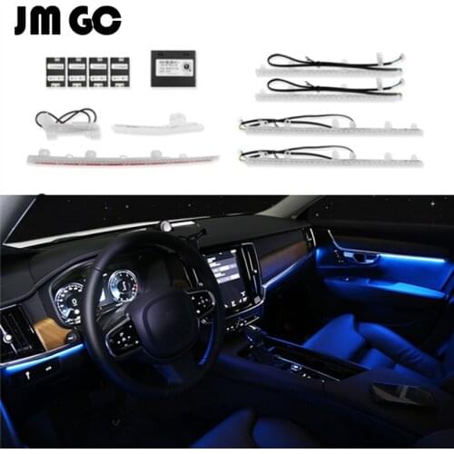 Car LED ambient light for Volvo S90 64-color ambient light, illuminated door light, atmosphere light, original installation