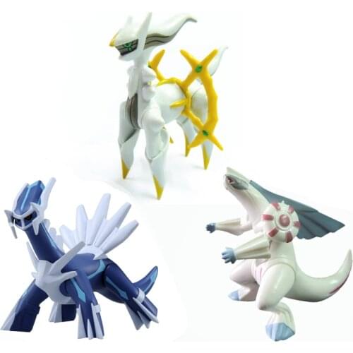 Pokemon Dialga Palkia Arceus Solgaleo Joints Movable Action Figure Ornament Model Toys