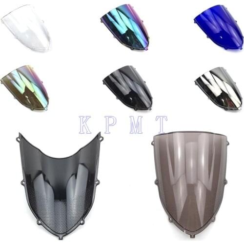 For Kawasaki Ninja Windshield WindScreen Double Bubble ZX10R ZX-10R 2004 2005 04 05
