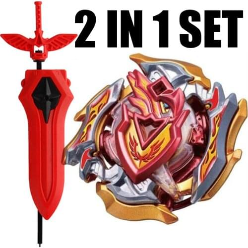 Limited Edition B-121 Z Achilles A4 3Dagger Destroy Burst Spinning Top BOOSTER Toy Kids With Sword Launcher