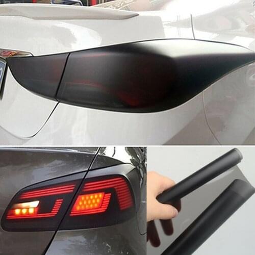 Fog Lights Wrap Headlights Car Light Smoke Black Tail Lights Tint Film