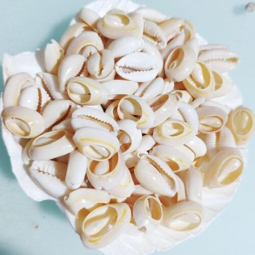100pcs Spiral Shell Beads Oval Cowrie Shells bead for Fashion Jewelry Making DIY accessories, Seashell